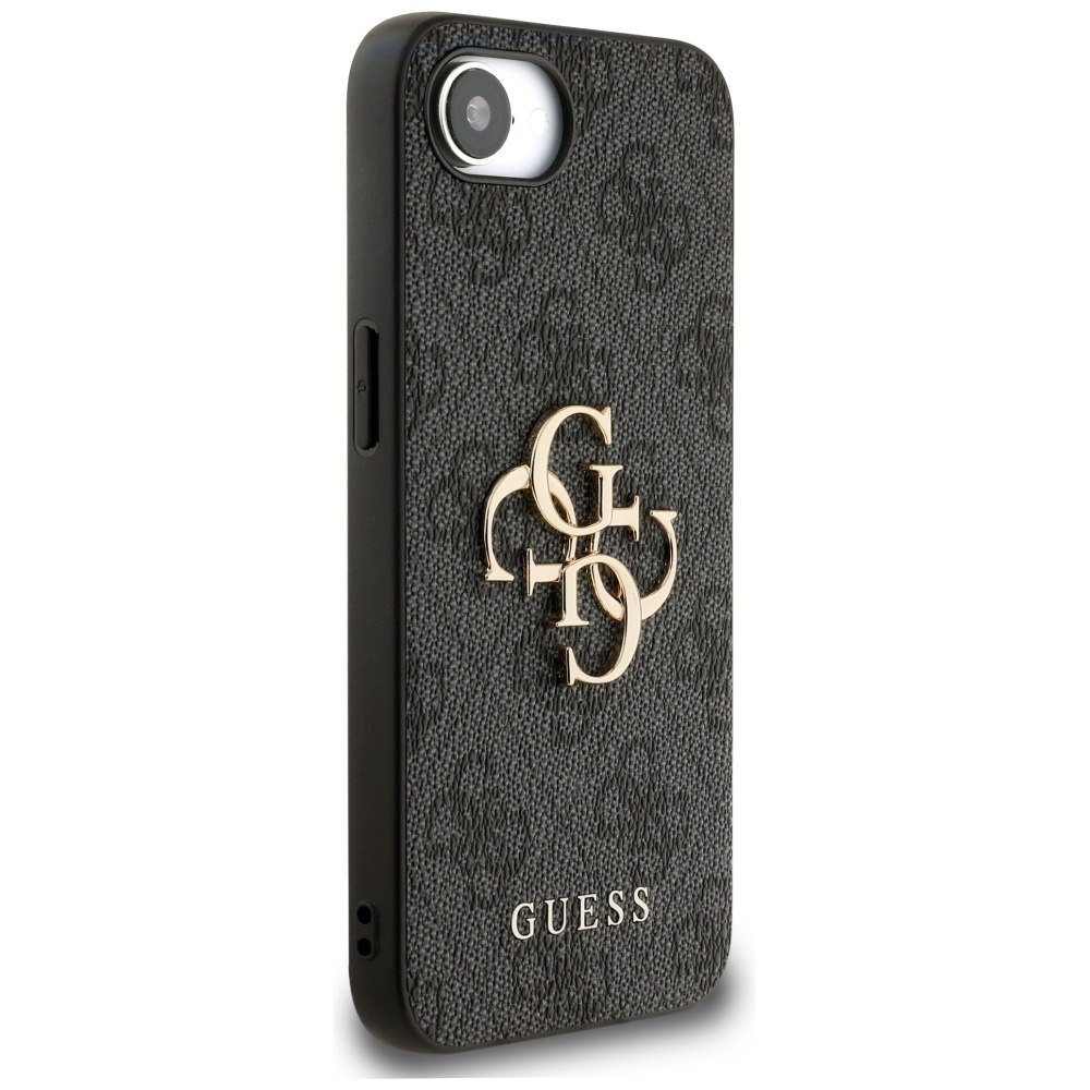 Etui Guess 4G Big Logo do iPhone 16e czarny